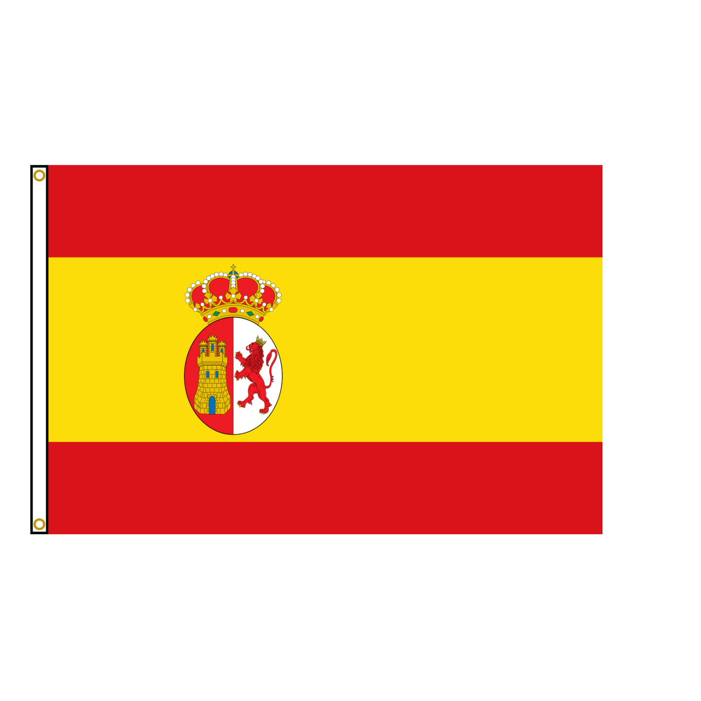 Old Spain Kingdom Flag 1843-1873