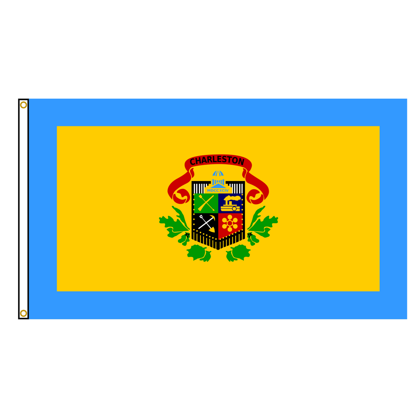 Charleston West Virginia Flag