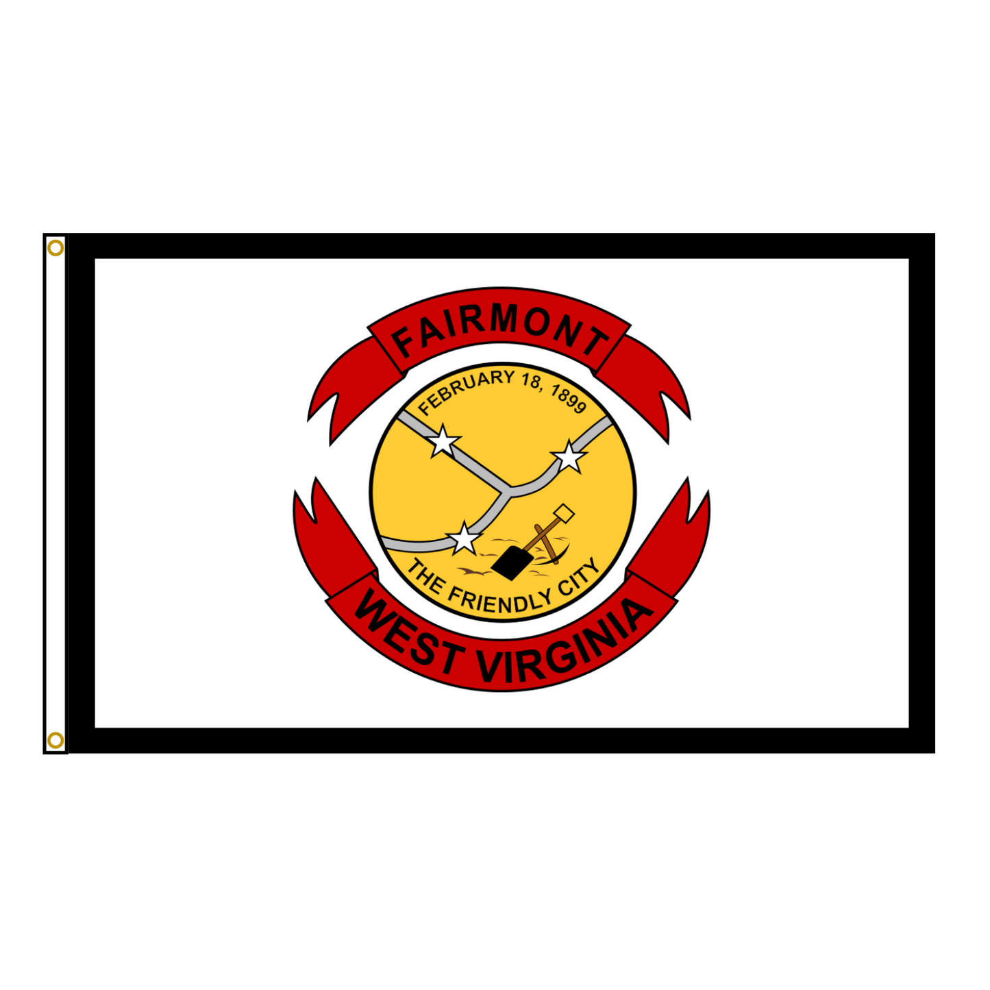 Fairmont West Virginia Flag