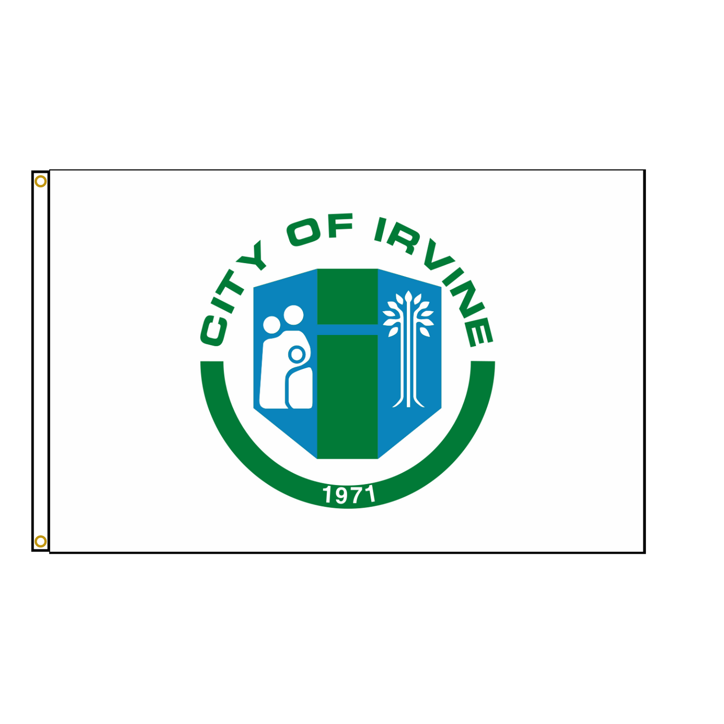 Irvine California Flag