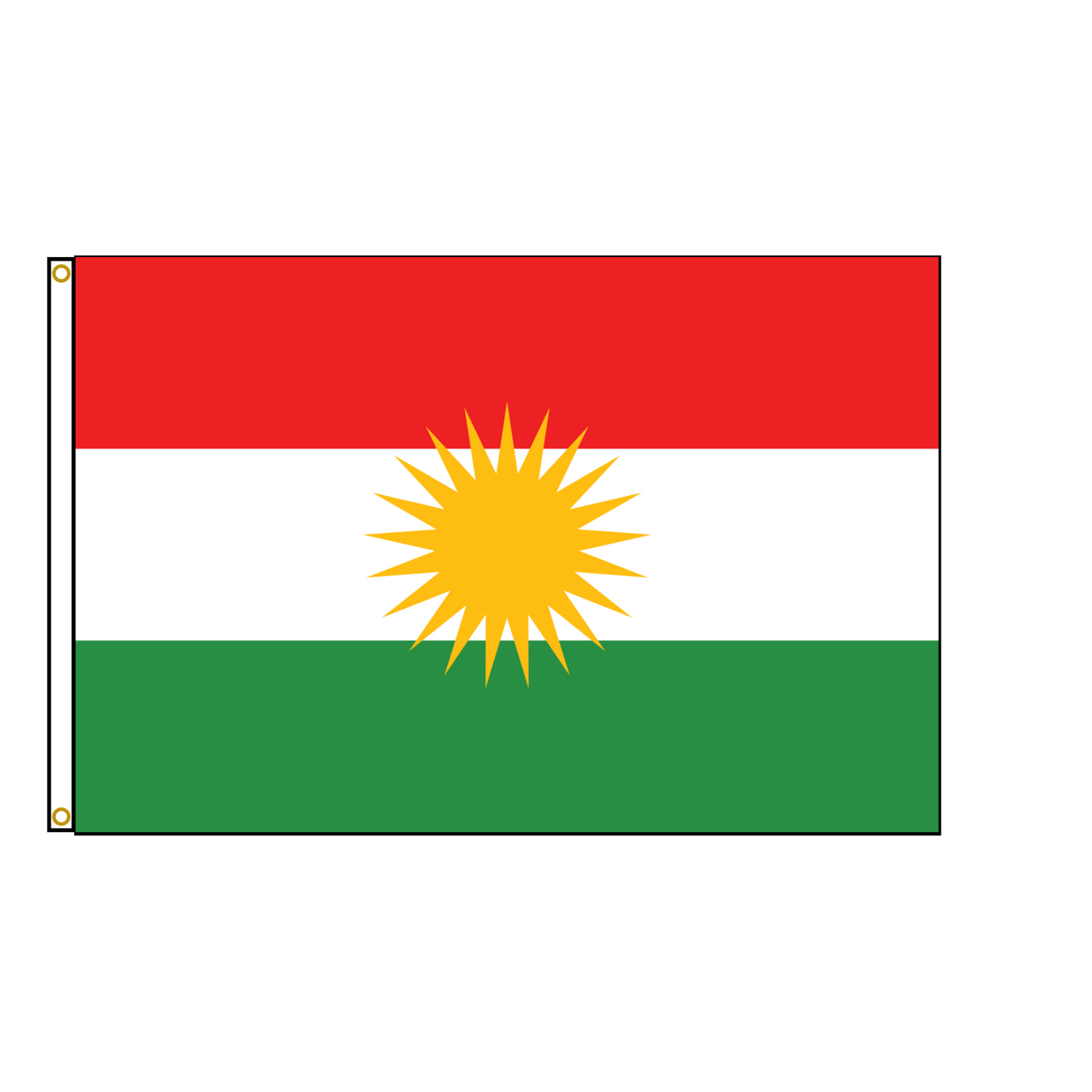 Kurdistan Flag