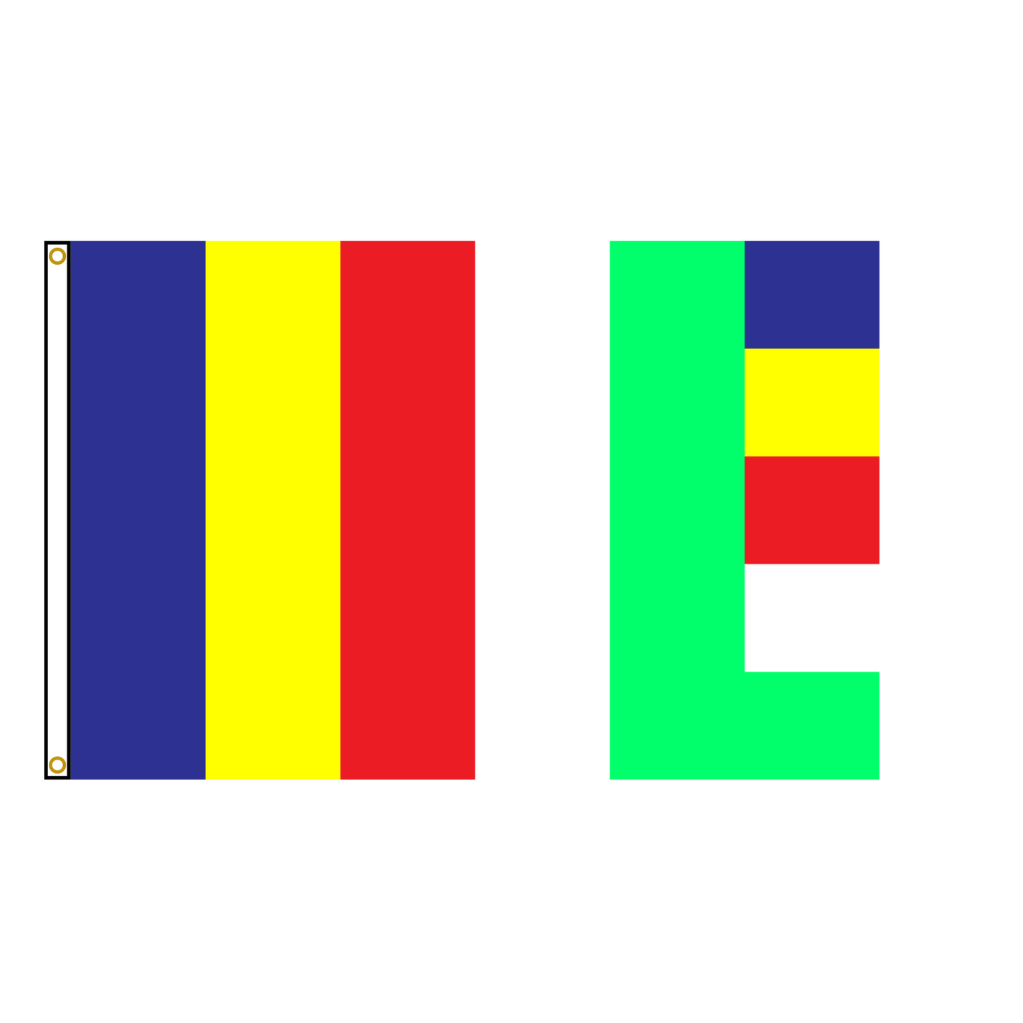 Laotian Buddhist Flag