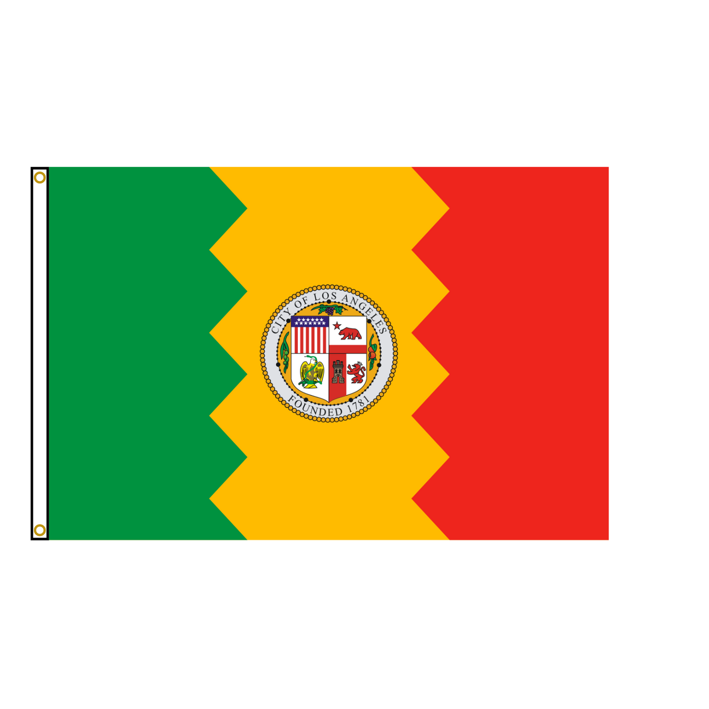 Los Angeles California Flag