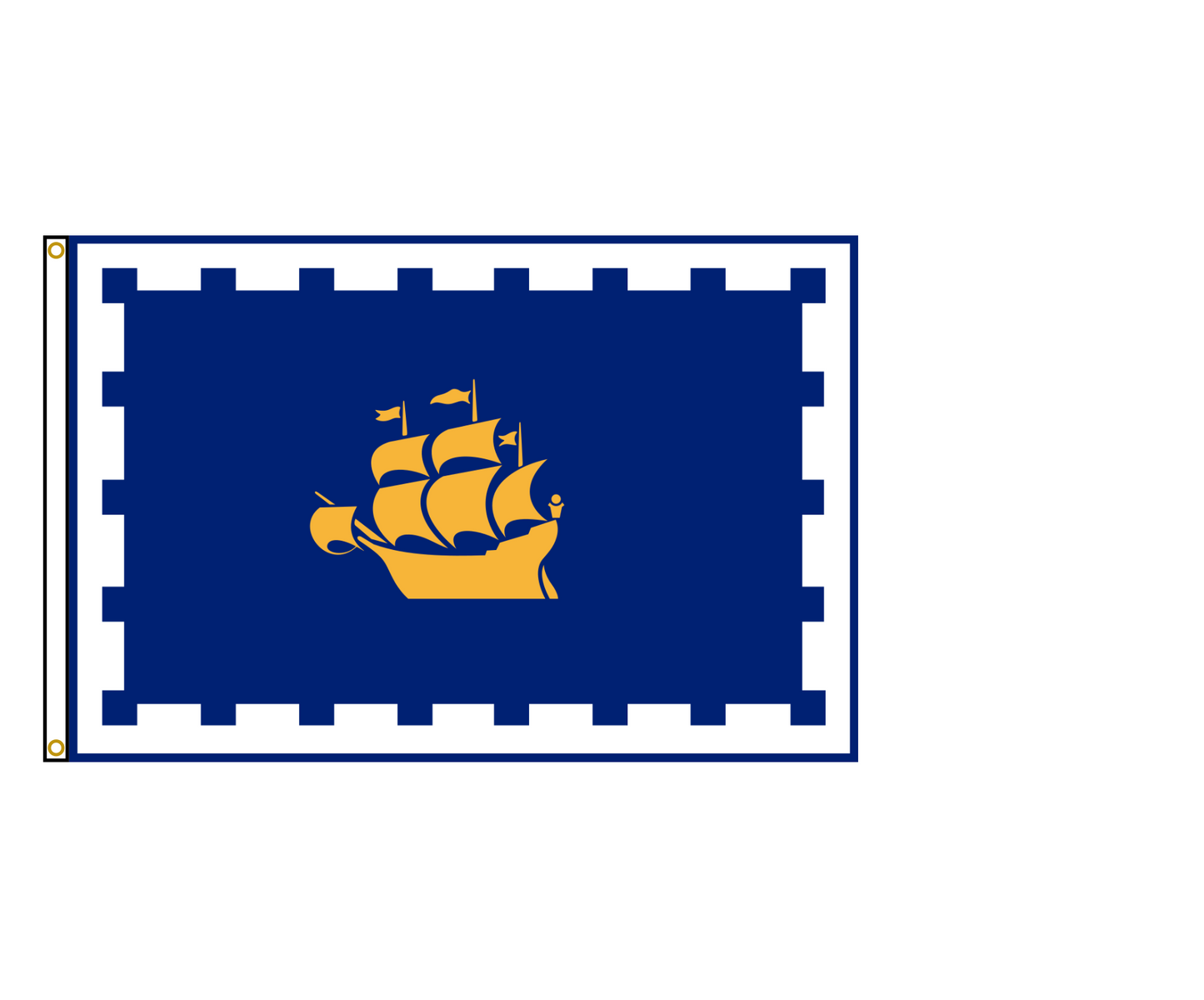 Québec Ville Flag