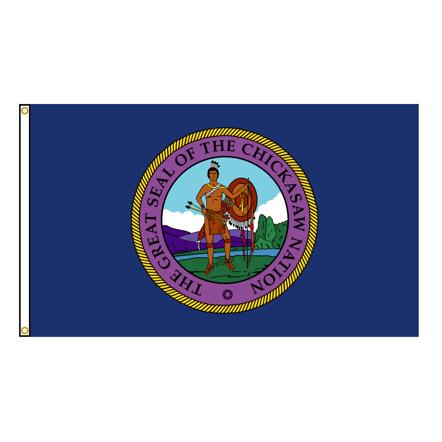 Chickasaw Nation Flag
