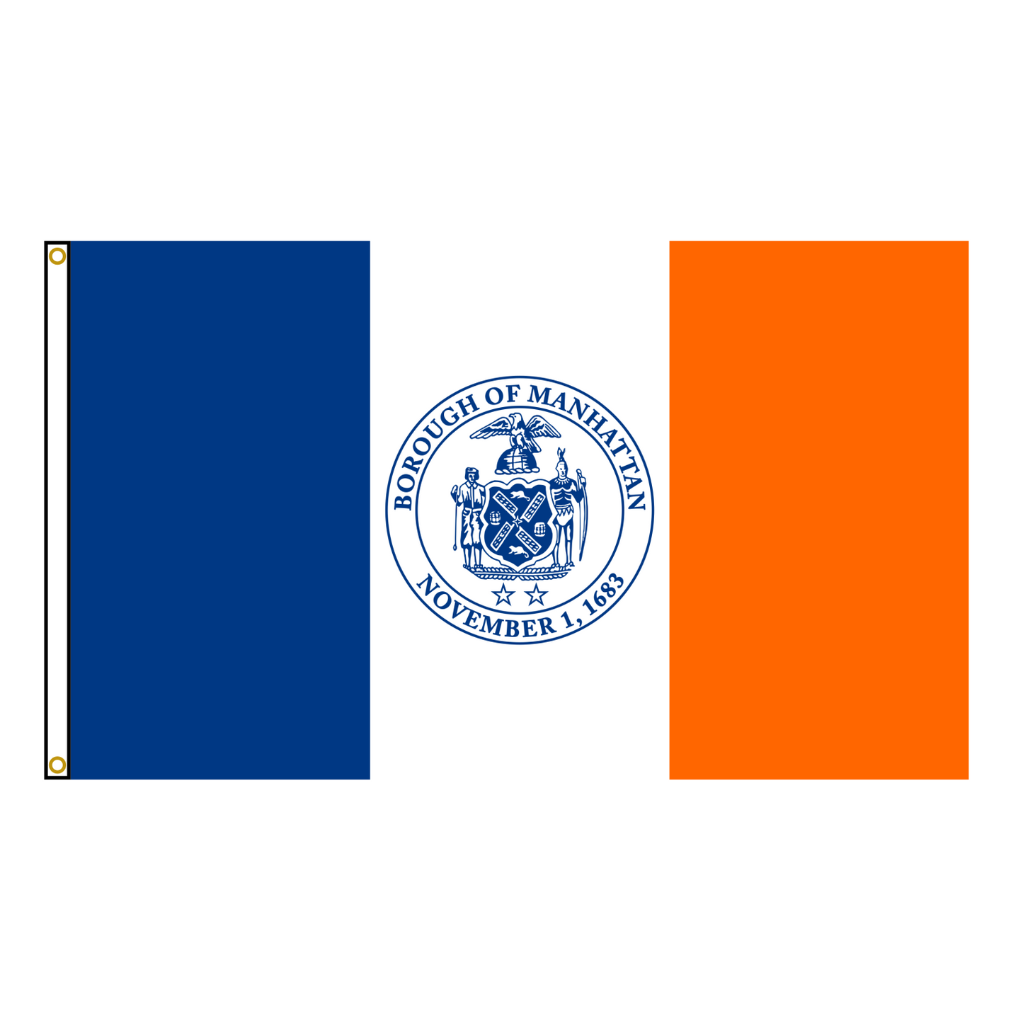 Manhattan New York Flag