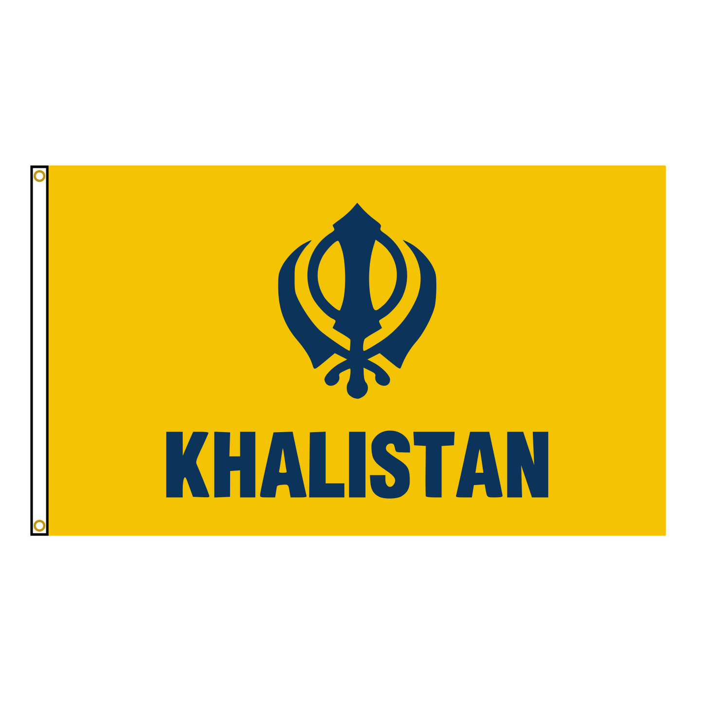Khalistan Sikh Flag