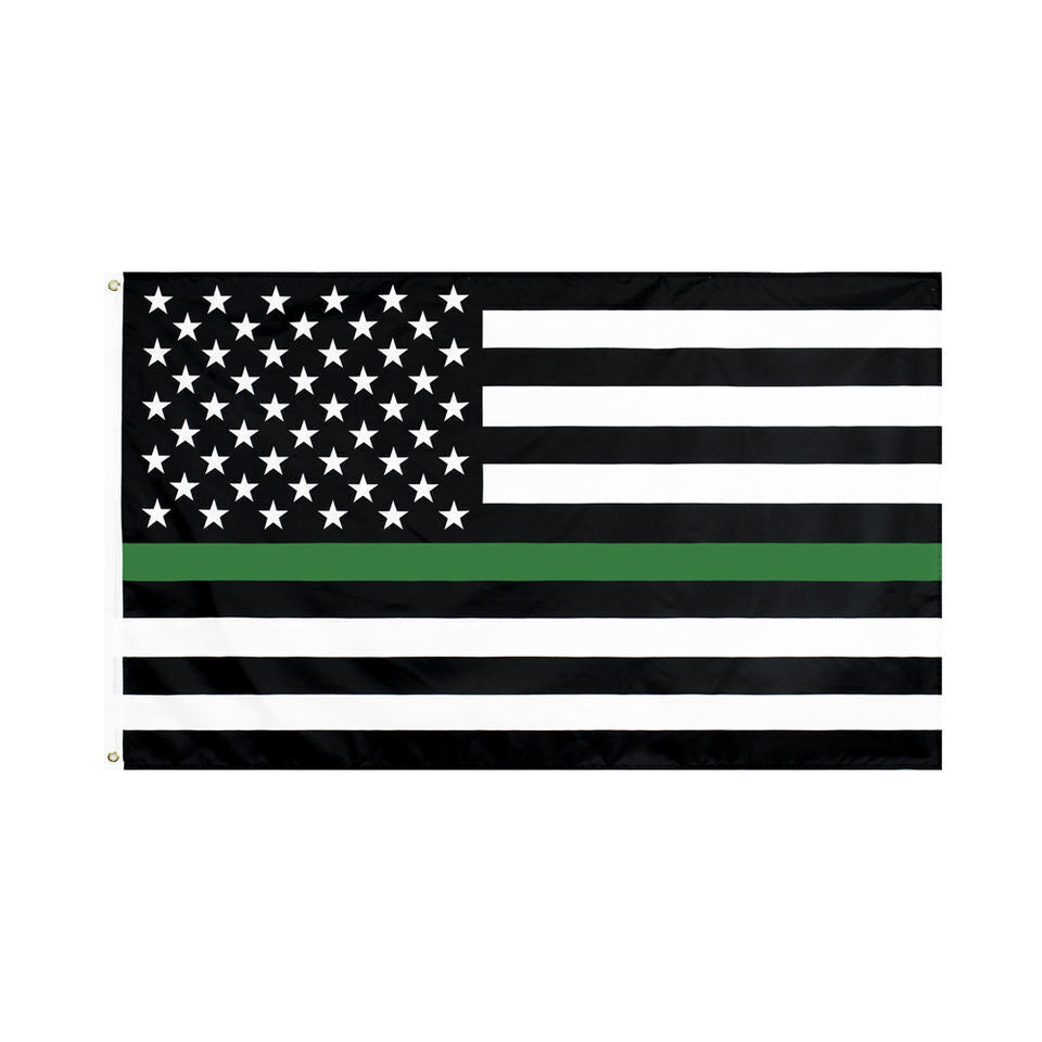 Thin Green Line Flag