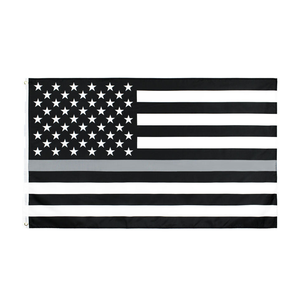 Thin Grey Line Flag