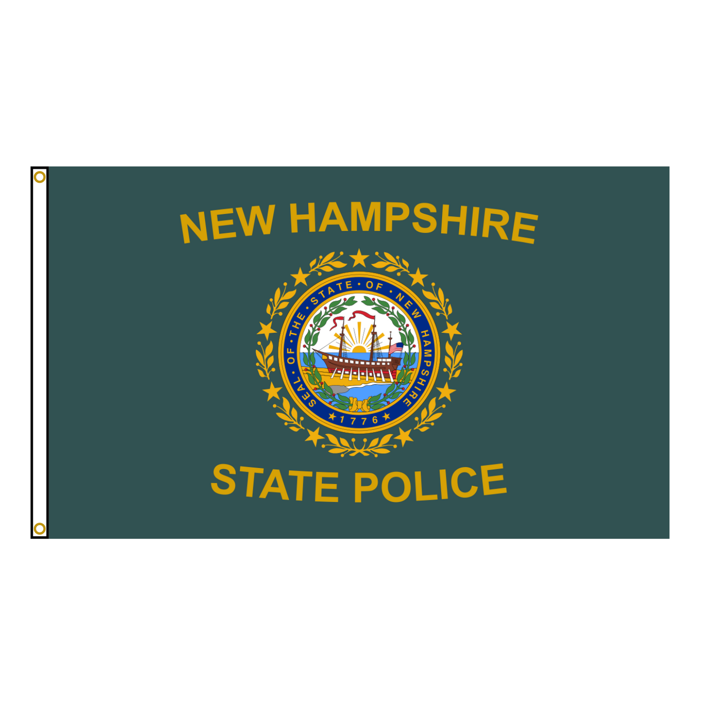 New Hampshire State Police Flag