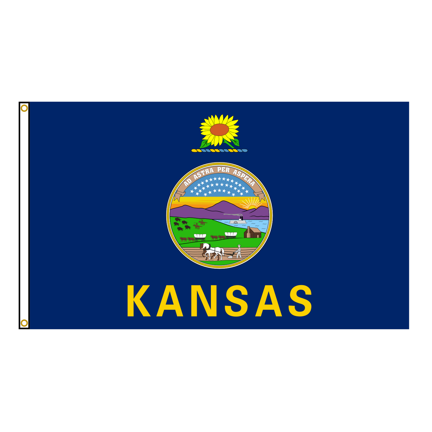Kansas State Flag USA