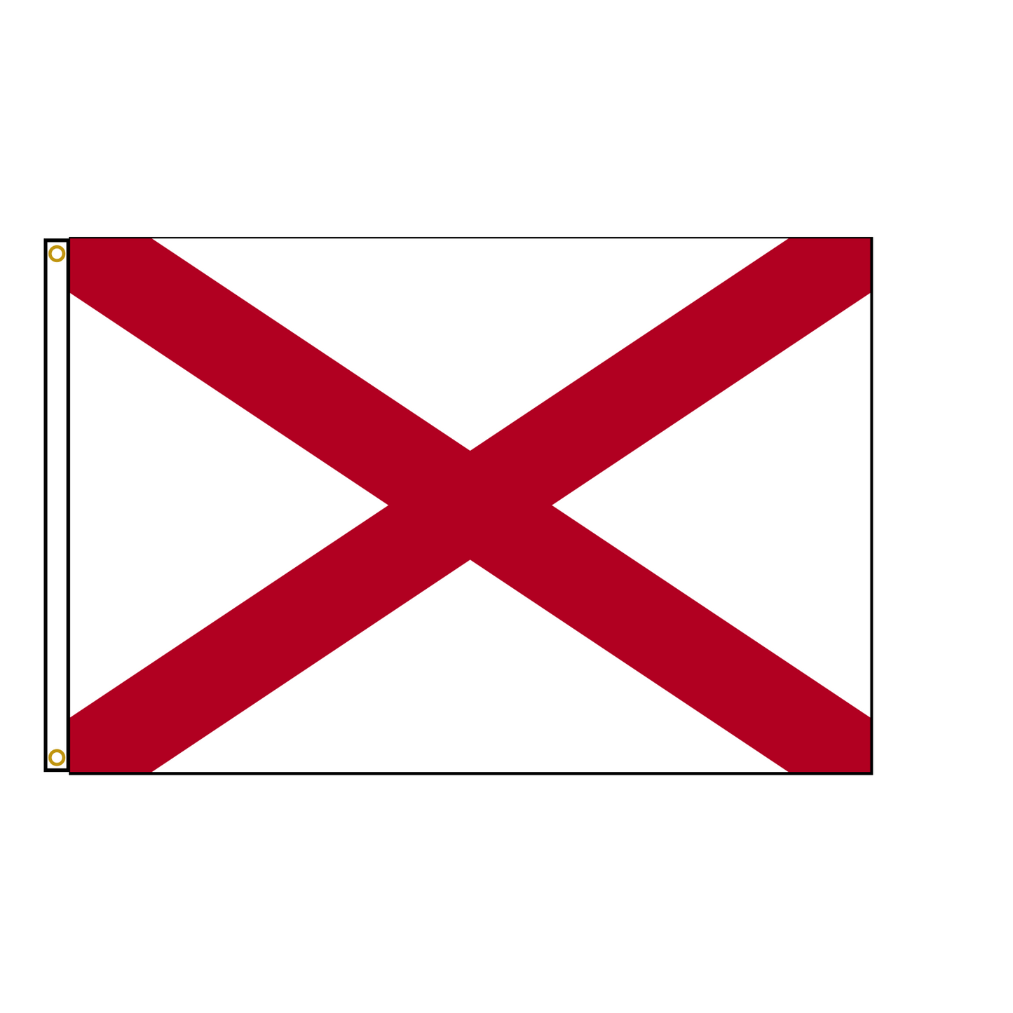 Alabama State Flag USA