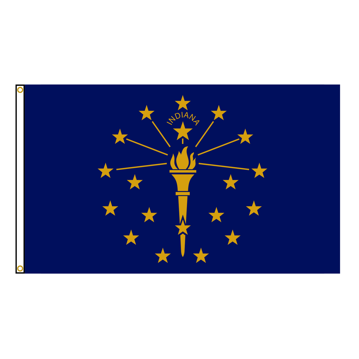 Indiana State Flag USA