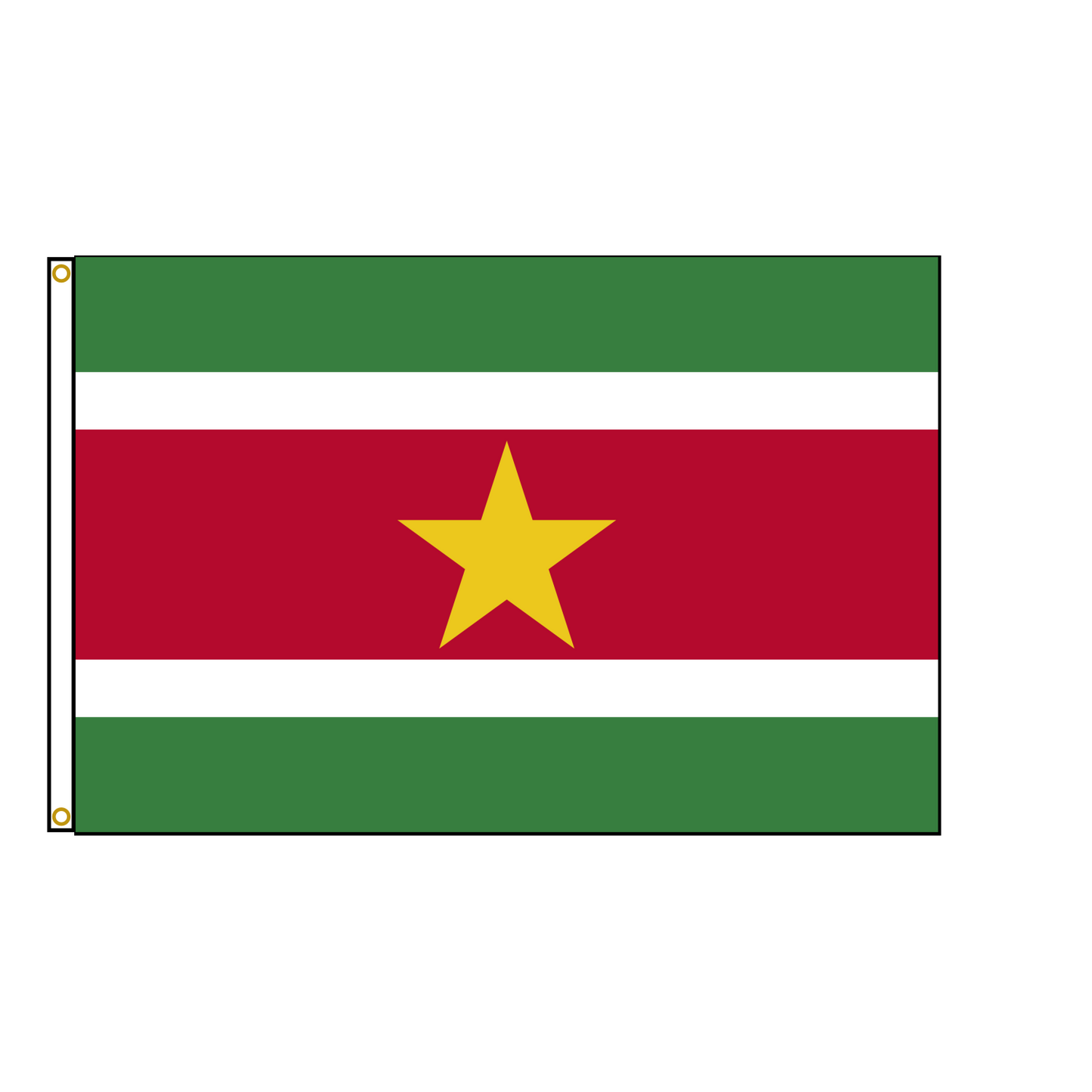 Suriname Flag