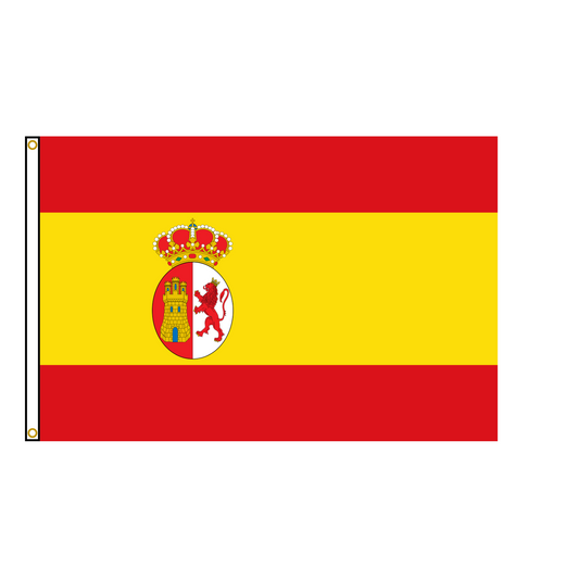 Old Spain Kingdom Flag 1843-1873