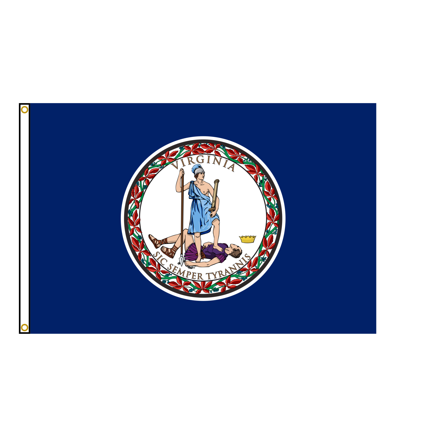 Virginia State Flag Polyester USA
