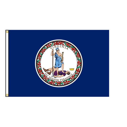 Virginia State Flag Polyester USA