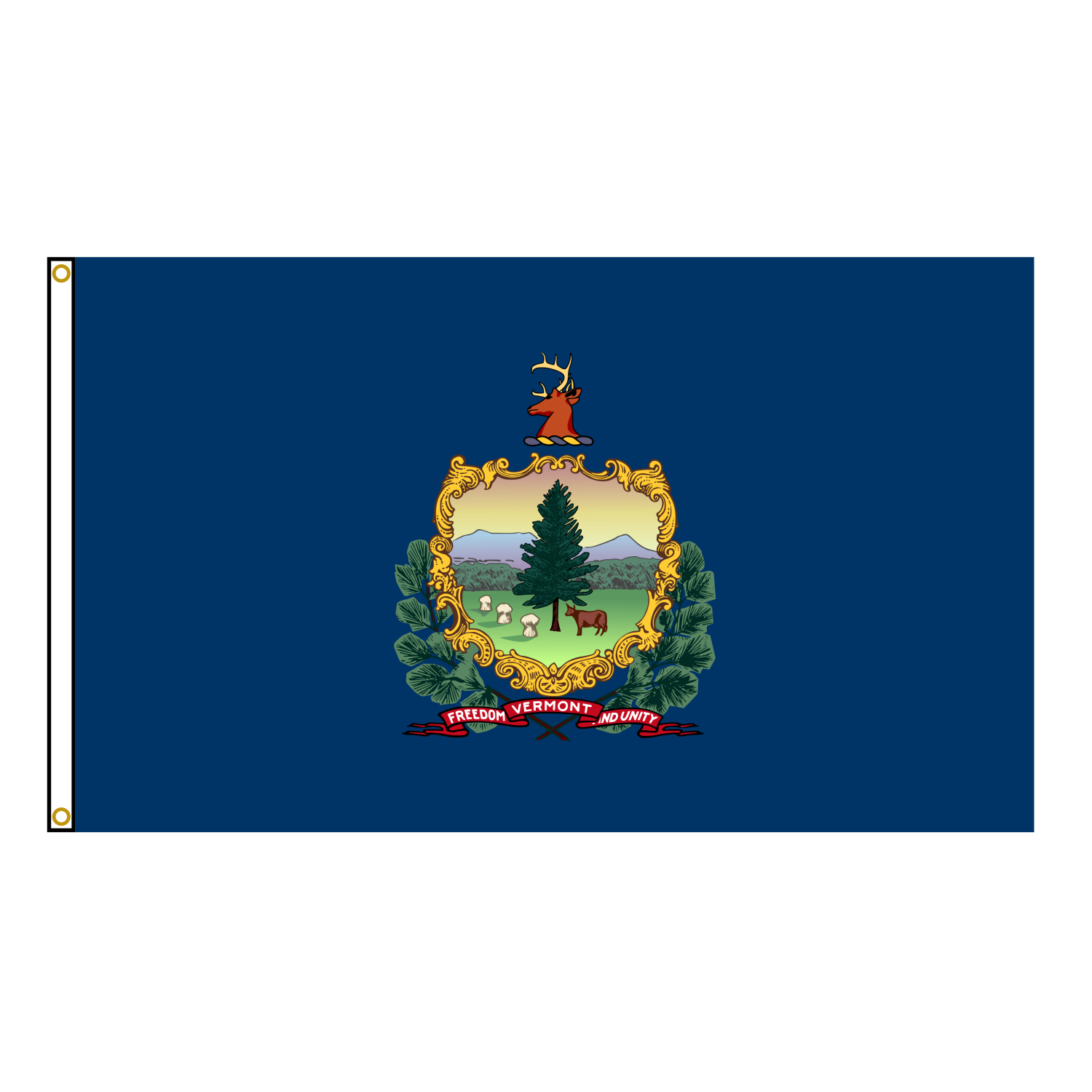 Vermont State Flag Polyester USA
