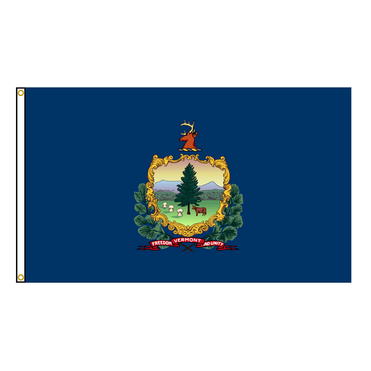 Vermont State Flag Polyester USA
