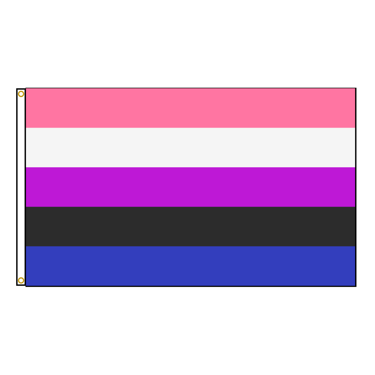 Genderfluid Pride Flag