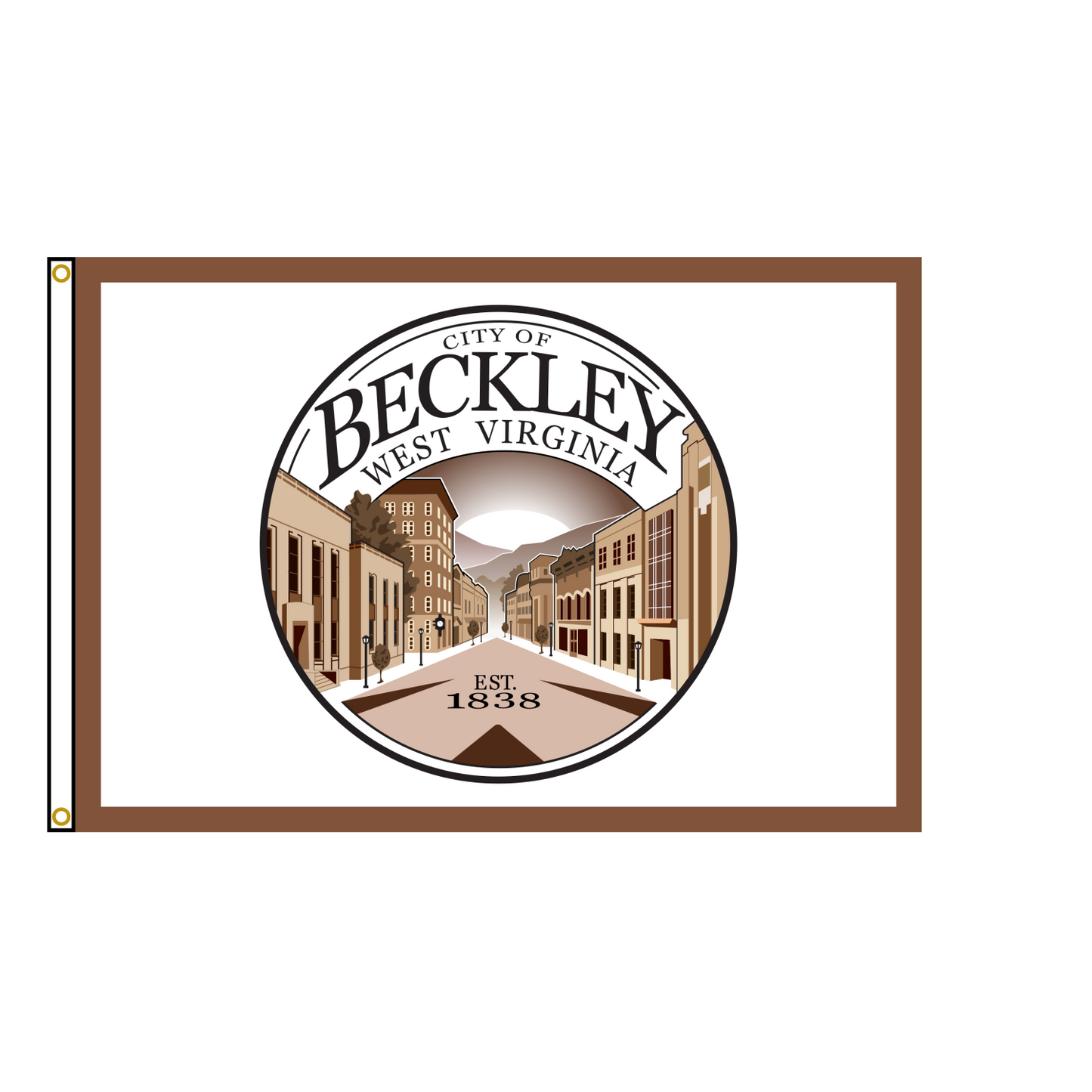 Beckley West Virginia Flag