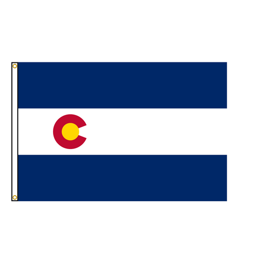 Old Colorado State Flag 1911 - 1964