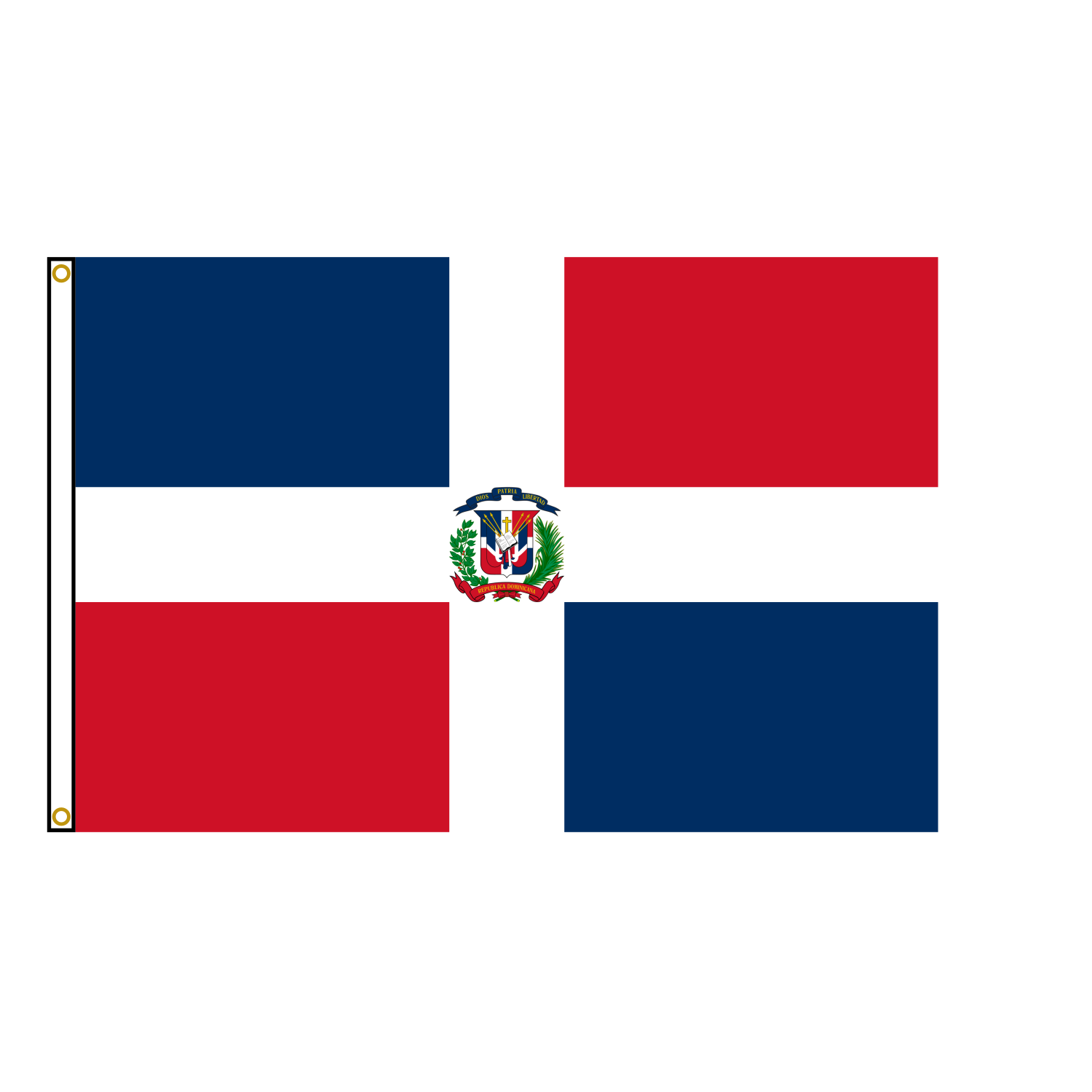 Dominican Republic National Flag
