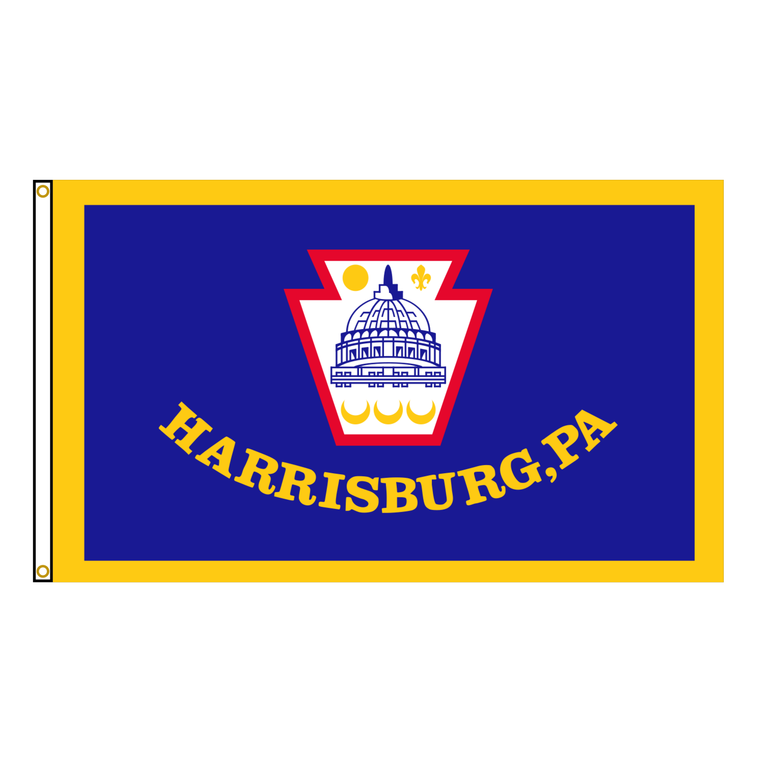 Harrisburg Pennsylvania Flag