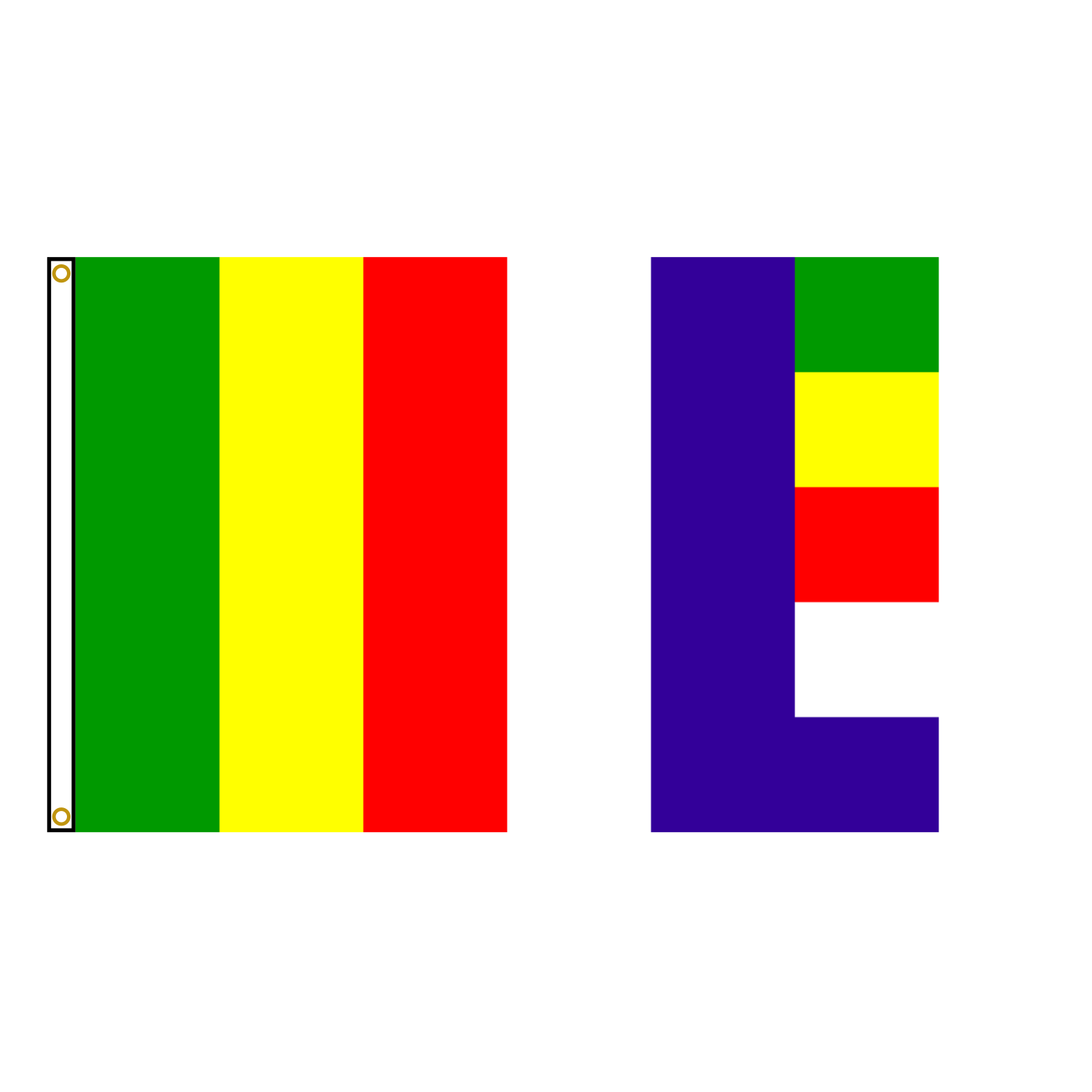 Japanese Buddhist Flag