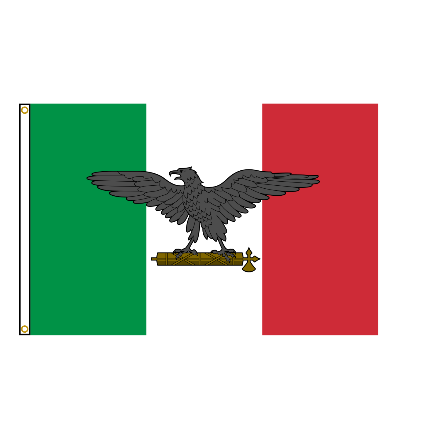 Repubblica Sociale Italiana Flag
