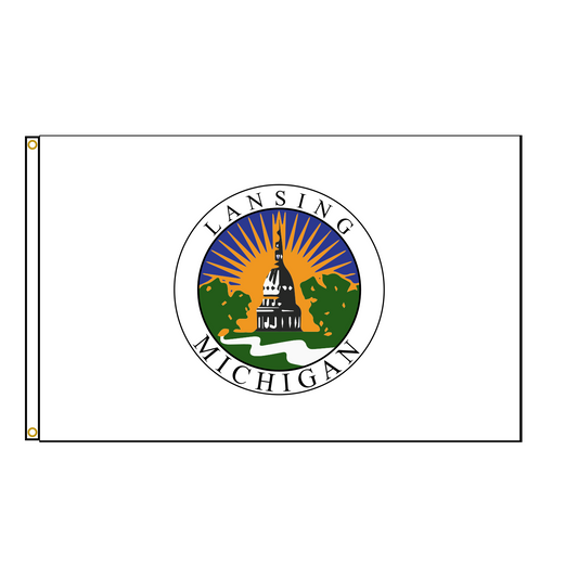 Lansing Michigan Flag