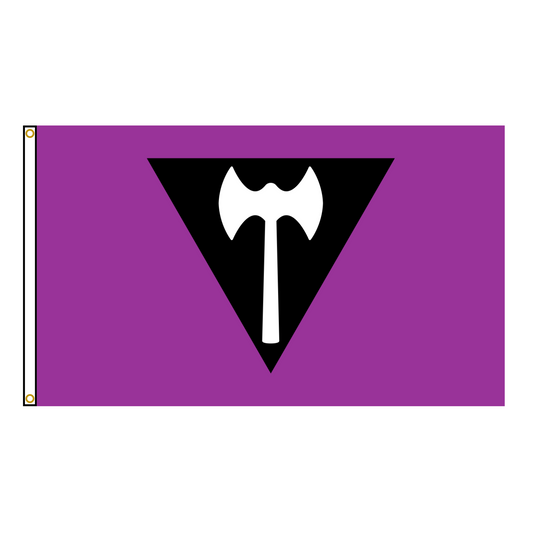 Labrys Lesbian Pride Flag