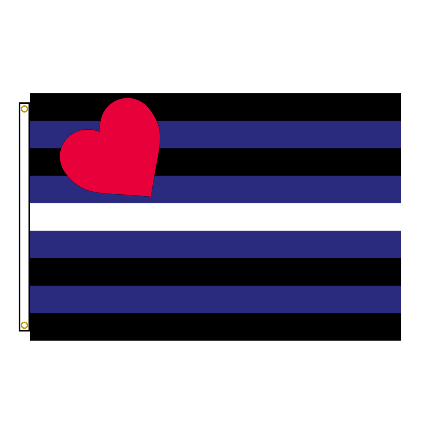 Leather and Latex Pride Flag
