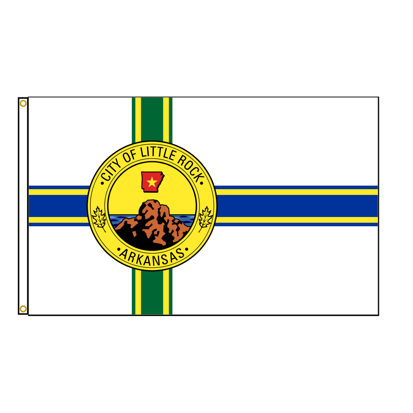 Little Rock Arkansas Flag