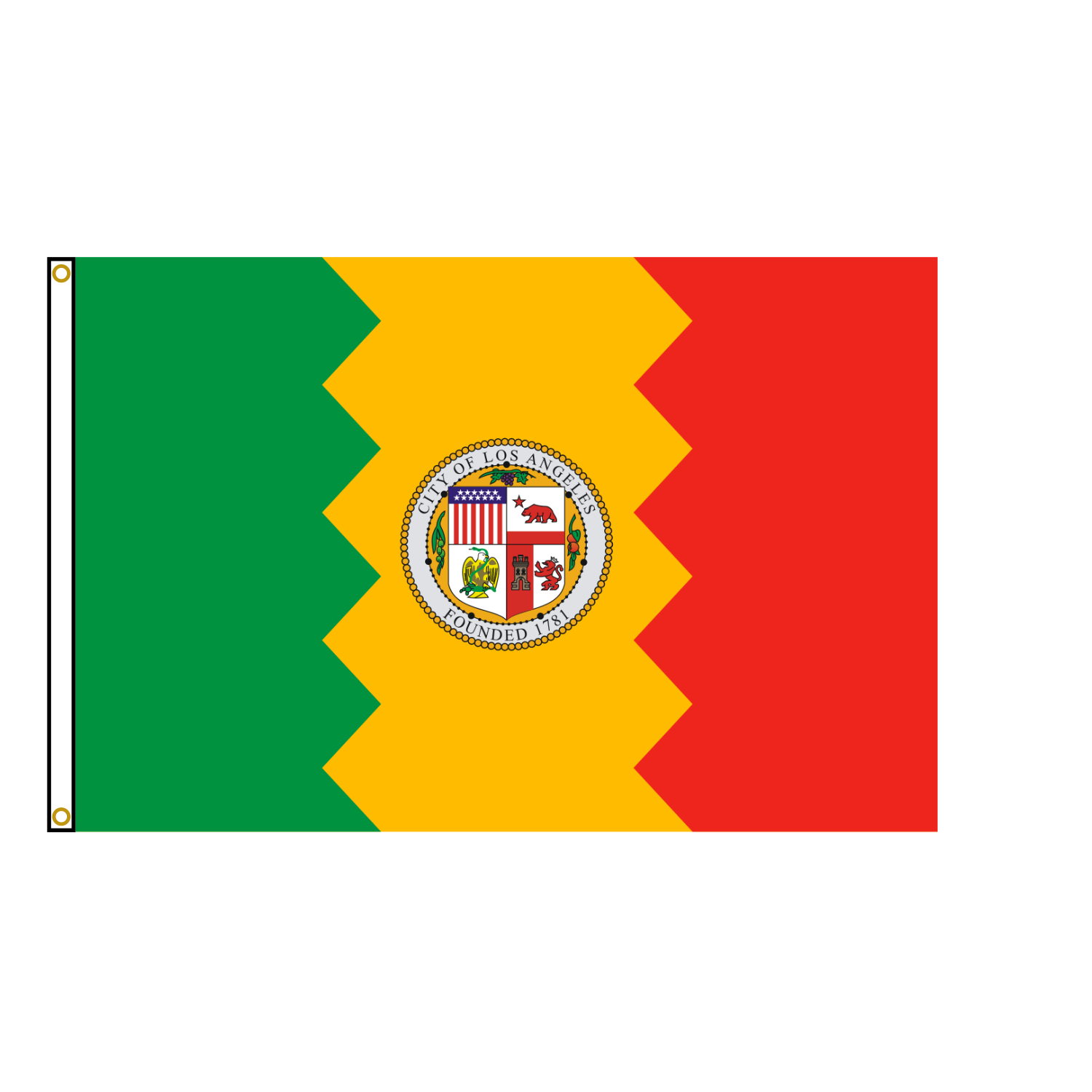 Los Angeles California Flag