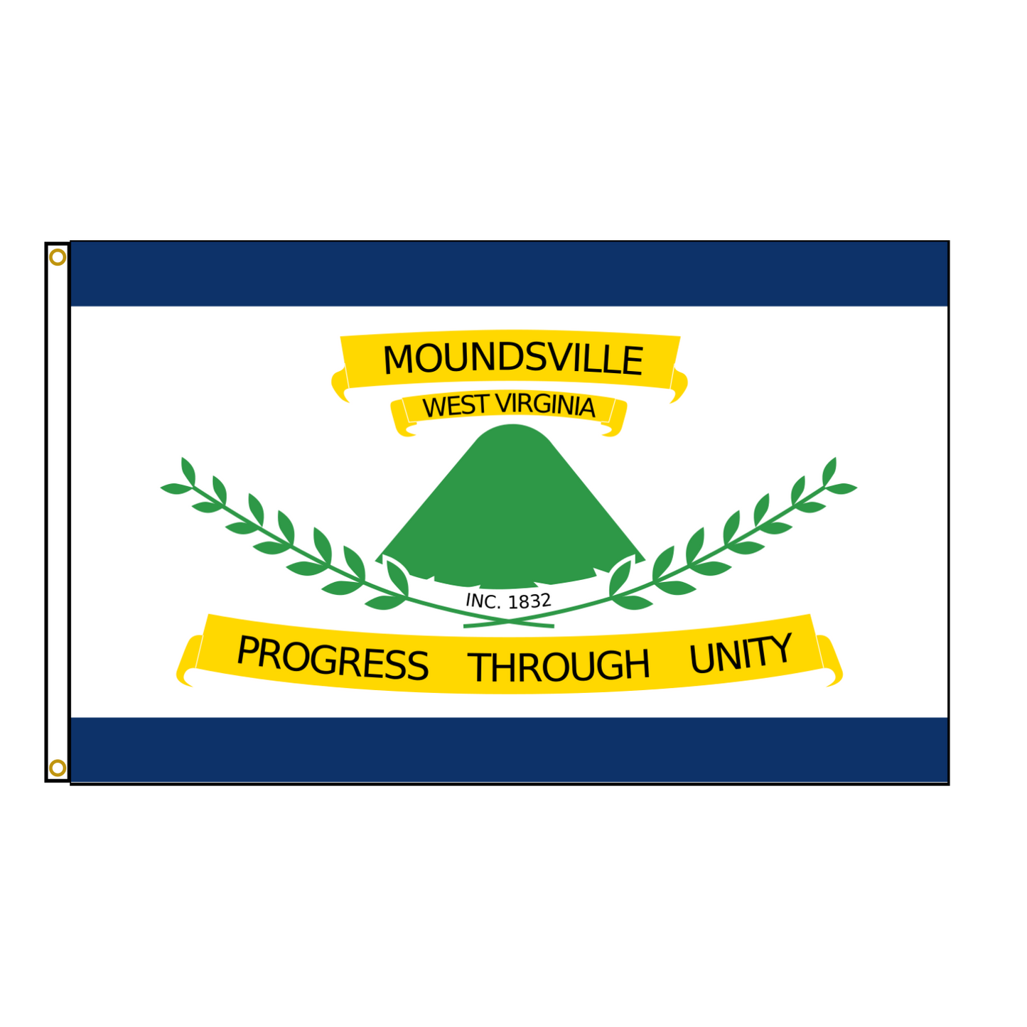 Moundsville West Virginia Flag