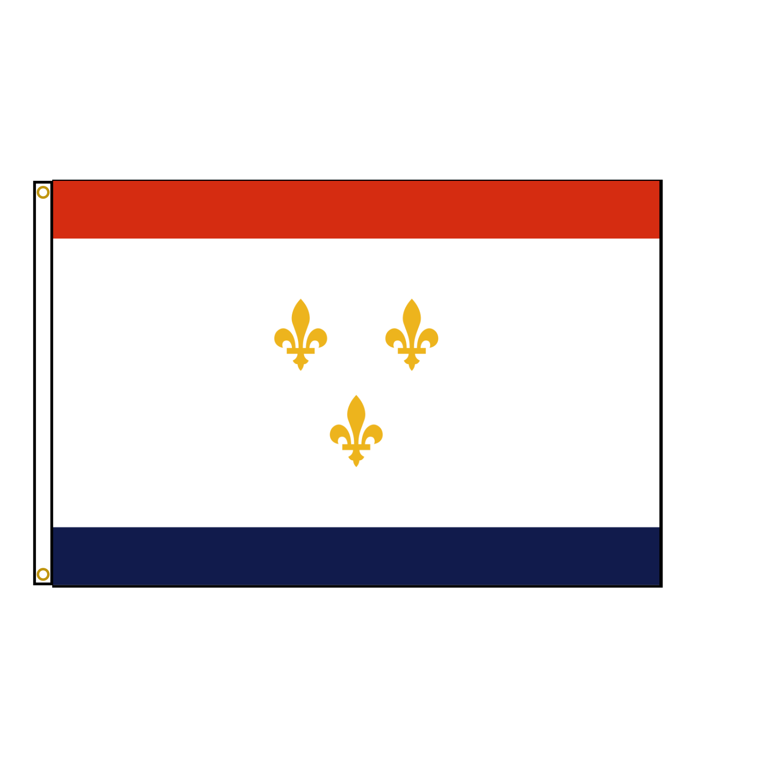 New Orleans Louisiana Flag