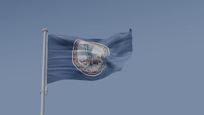 Virginia State Flag Polyester USA