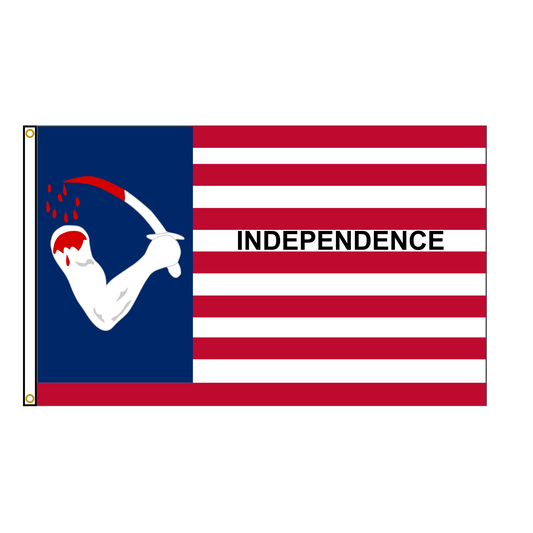 Brown Flag of Independence