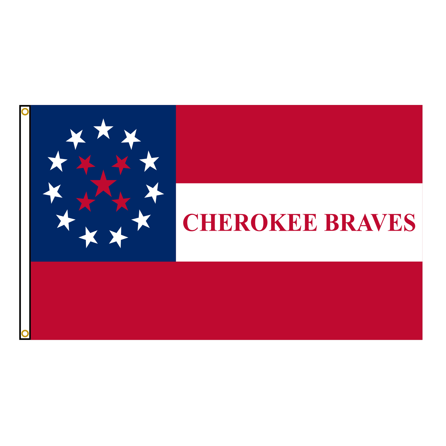 Cherokee Braves Flag