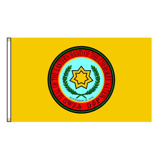 Eastern Band of Cherokee Nation Flag