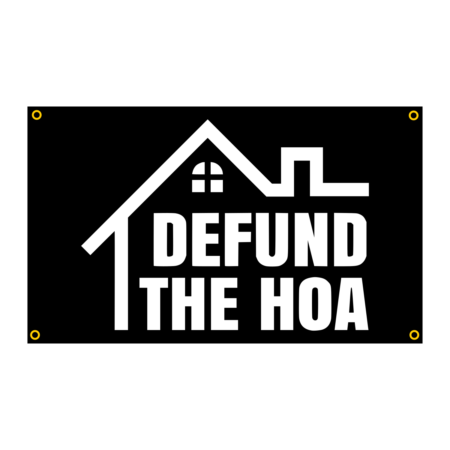 Defund the HOA Flag