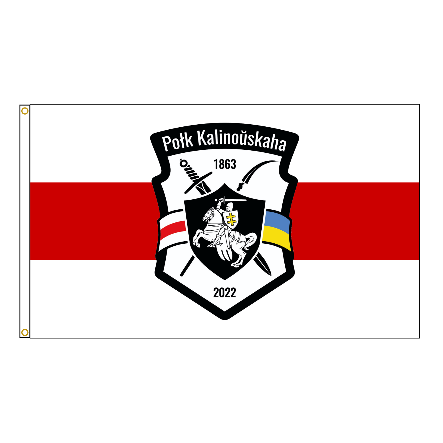Kastus Kalinouski Regiment Flag