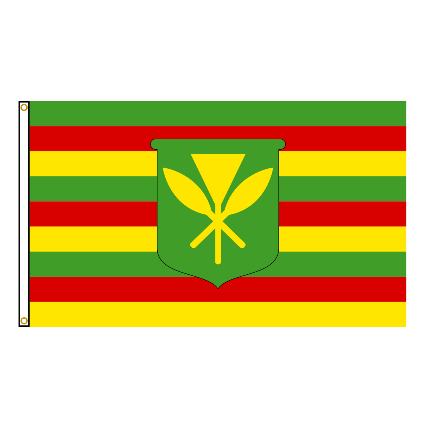 Kanaka Maoli Hawaii Flag