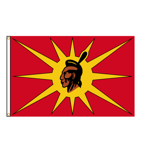 Mohawk Warrior Society Flag