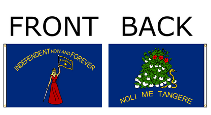 Alabama Secession Double Sided Flag