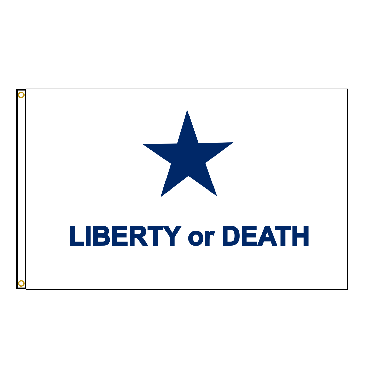 Troutman Flag Liberty or Death