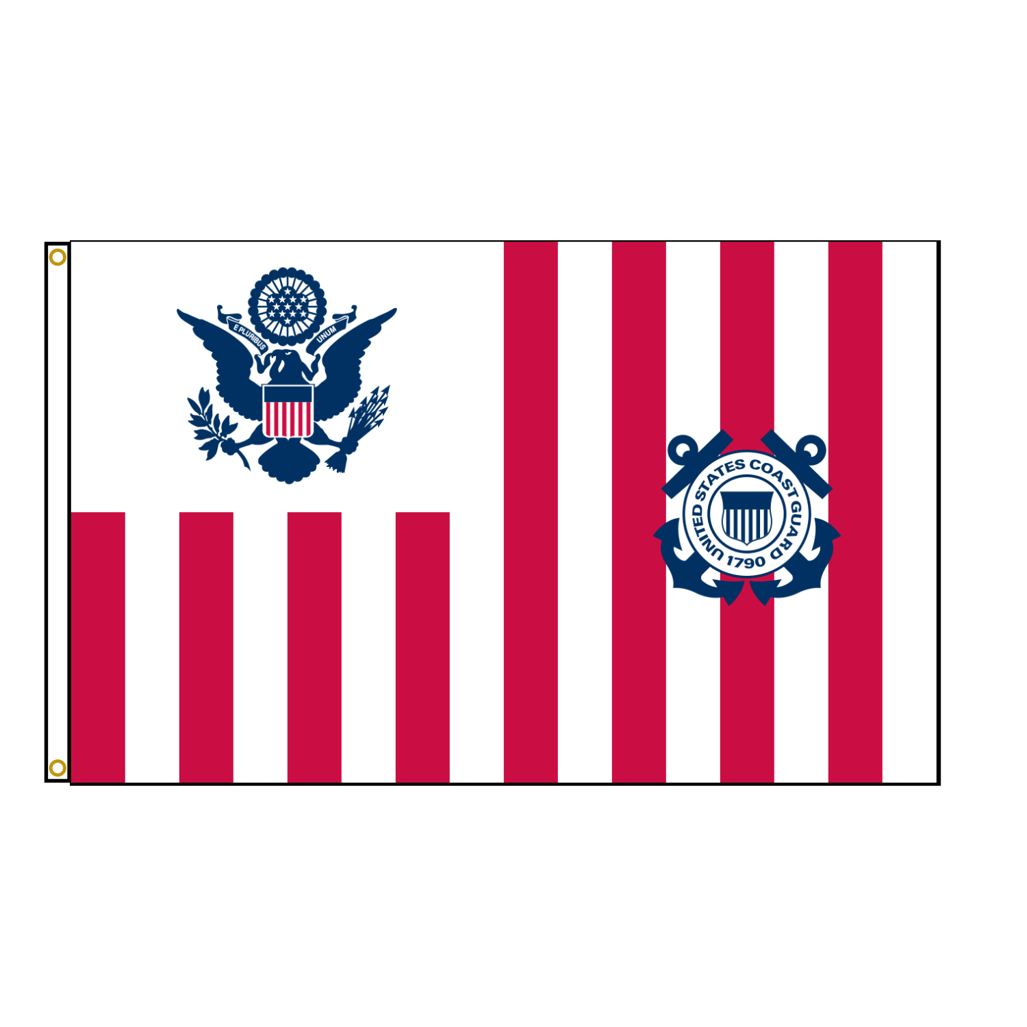 US Coast Guard Ensign Flag