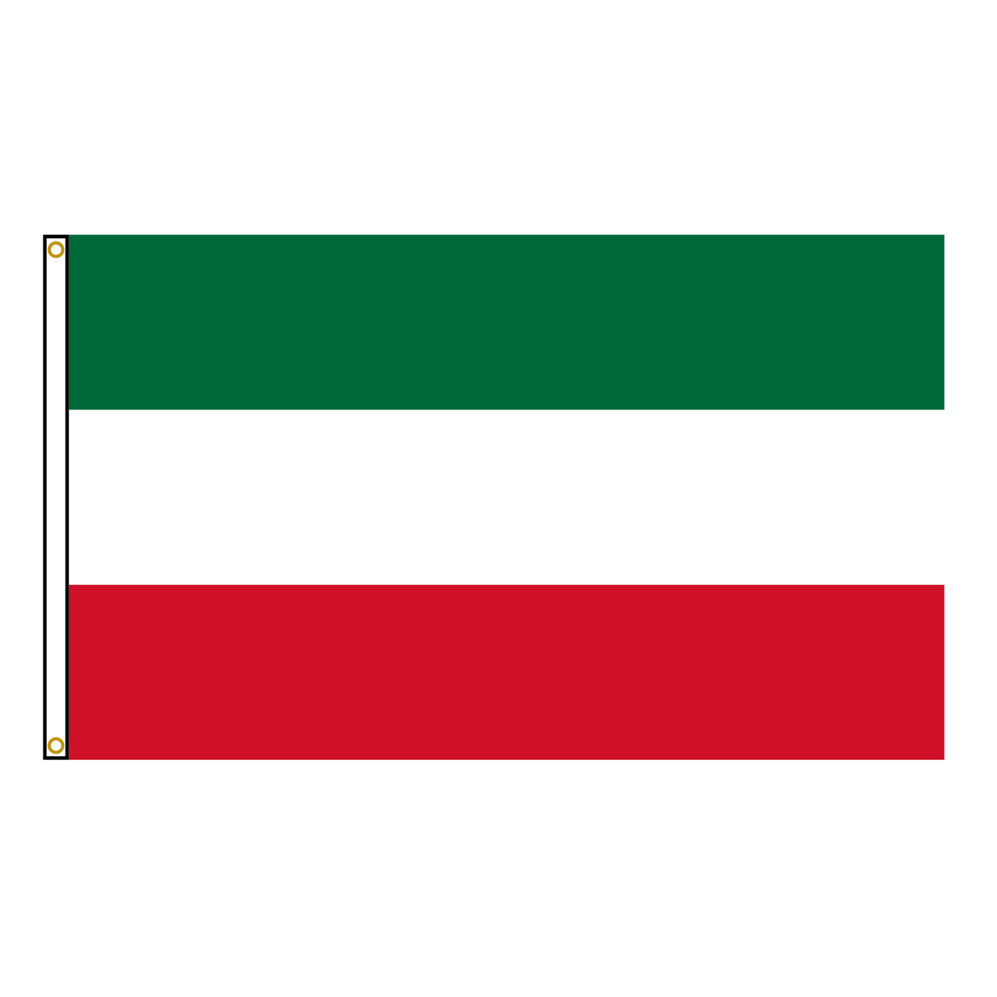 Drapeau des Patriotes - Tricolore Bas Canadien Sans Soldat