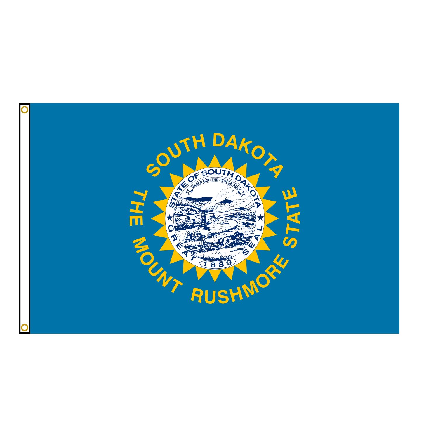 South Dakota State Flag Polyester USA